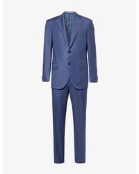 Corneliani - Regular-Fit Single-Breasted Wool Suit - Lyst