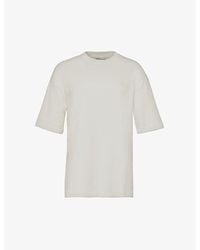 The Couture Club - Brand-embroidered Oversized Cotton-jersey T-shirt - Lyst