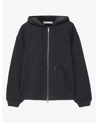 AllSaints - Brax Zip-Up Relaxed-Fit Cotton Hoody - Lyst