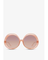 Linda Farrow - Ellen Round-frame Acetate Sunglasses - Lyst