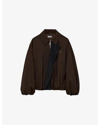 Loewe - Wool-Blend Blouson Jacket - Lyst