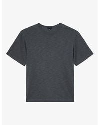 Reiss - Huxley Crewneck Relaxed-Fit Cotton T-Shirt - Lyst
