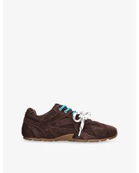 Steve Madden - Aziel Suede Trainers - Lyst
