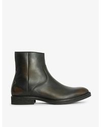 AllSaints - Lang Leather Ankle Boots - Lyst