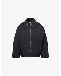 Bottega Veneta - Intrecciato-Collar Woven Puffer Jacket - Lyst