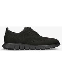 Cole Haan - Zerøgrand Wingtip Stitchlite Knitted Oxford Shoes - Lyst