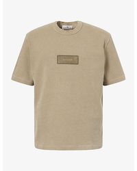 Stone Island - Garment Mineral Dyed Short-Sleeve Cotton-Jersey T-Shirt - Lyst