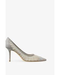 Jimmy Choo - Love 85 Glitter Tulle Pumps - Lyst