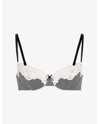 Savage x Fenty - Swirly Girly Balconette Bra - Lyst