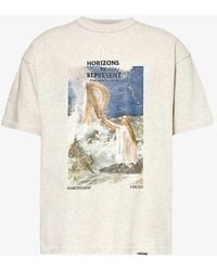 Represent - Higher Truth Branded-print Short-sleeved T-shirt - Lyst