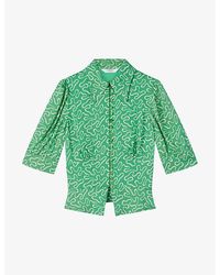 LK Bennett - Elise Spot Regular-fit Woven Shirt - Lyst