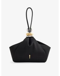 Christian Louboutin - Sabrina Pouch Small Neoprene Satin Clutch Bag - Lyst
