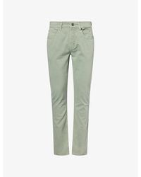 7 For All Mankind - Luxe-Performance Straight Cotton Jeans - Lyst
