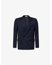 Jonathan Simkhai - Coleman Shawl-Lapels Stretch-Woven Blazer - Lyst
