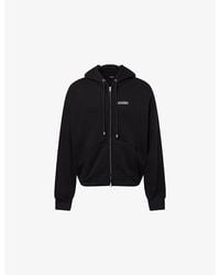 Amiri - Relaxed-Fit Logo-Print Cotton Hoodie - Lyst