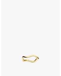 Sif Jakobs - Ellera Waves Pianura 18Ct-Plated Sterling- Ring - Lyst