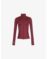 adidas By Stella McCartney - Purpose Training Long-Sleeve Recycled-Polyester Blend Stretch-Jersey Top - Lyst