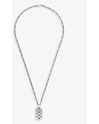 Gucci - Signature Sterling- Pendant Necklace - Lyst