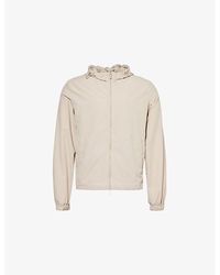 Eleventy - Hooded Two-Welt-Pockets Regular-Fit Wool-Blend Jacket - Lyst