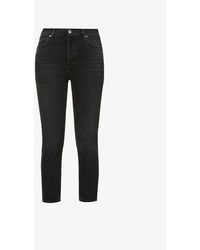 Agolde - Riley High-rise Straight-leg Stretch Organic-cotton-blend Denim Jeans - Lyst