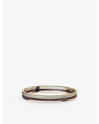 Boucheron - Quatre Classique Small Pvd-Coated 18Ct, And And 0.78Ct Brilliant-Cut Diamond Bangle - Lyst