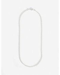 Hatton Labs - Classic Rope Sterling Silver Necklace - Lyst