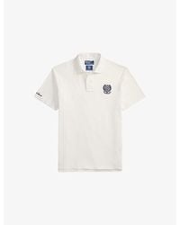 Polo Ralph Lauren - X Wimbledon Crest Cotton-Piqué Polo Shirt - Lyst