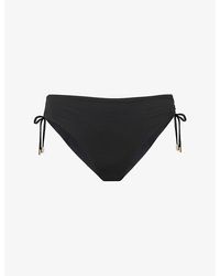 Max Mara - Sandra Ruched Bikini Bottoms - Lyst