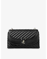 Jimmy Choo - Curve Medium Leather Cross-Body Bag - Lyst