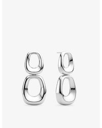 Sif Jakobs - Borsa Due Rhodium-Plated Sterling Drop Earrings - Lyst