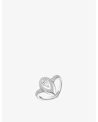 Messika - Fiery 0.30Ct 18Ct And 0.63Ct Diamond Ring - Lyst