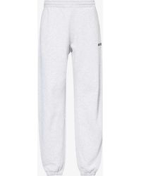 ROTATE SUNDAY - Tapered-leg Mid-rise Organic-cotton jogging Bottoms - Lyst