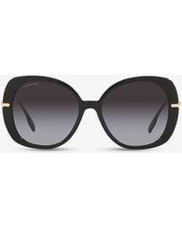 Burberry - Be4374 Eugenie Square-frame Acetate Sunglasses - Lyst