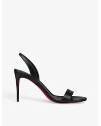 Christian Louboutin - O Marilyn 85 Leather Heeled Sandals - Lyst
