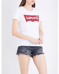 Levi's - The Perfect Cotton-jersey T-shirt - Lyst