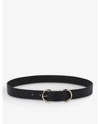 Whistles - Double-Ring Leather Belt - Lyst