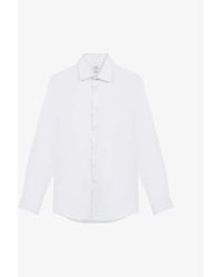 Reiss - Frontier Slim-fit Stretch-cotton Shirt X - Lyst