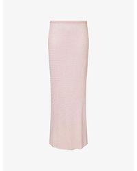 Cheap Monday - Fontelina Mid-Waist Open-Knit Maxi Skirt - Lyst