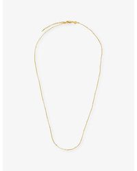 Missoma - Bobble 18Ct Vermeil Long Chain Necklace - Lyst