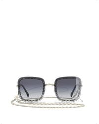 Chanel - Square Sunglasses - Lyst