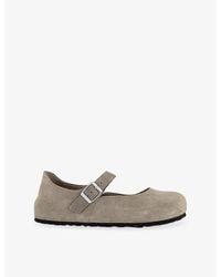 Birkenstock - Mantova Suede Ballet Flats - Lyst