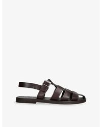 Grenson - Quincy Leather Sandals - Lyst