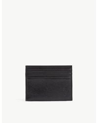 Polo Ralph Lauren - Logo-Debossed Pebbled-Leather Cardholder - Lyst