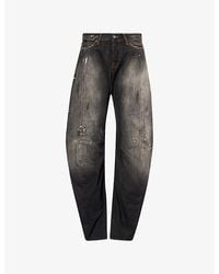 Acne Studios - Trafalgar Barrel-Leg Denim Jeans - Lyst