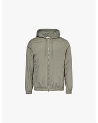 Arne - Shell Padded Slim-Fit Stretch-Woven Windbreaker Jacket - Lyst