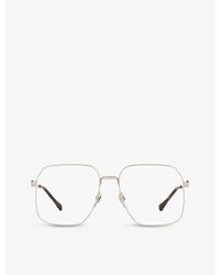Gucci - gg0952o -tone Rectangular-frame Optical Glasses - Lyst