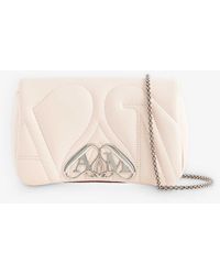Alexander McQueen - The Seal Mini Leather Shoulder Bag - Lyst