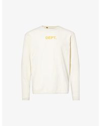 GALLERY DEPT. - Logo-print Long-sleeved Cotton-jersey T-shirt - Lyst