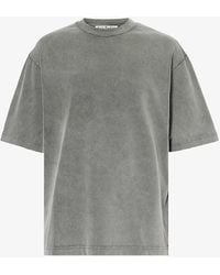 Acne Studios - Extorr Logo-appliqué Cotton-jersey T-shirt - Lyst