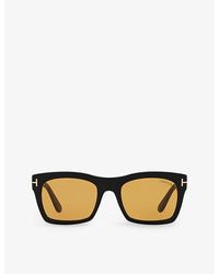 Tom Ford - Tr001698 Nico Square-frame Polyamide Sunglasses - Lyst